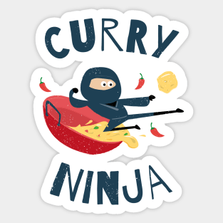 Curry Ninja Sticker